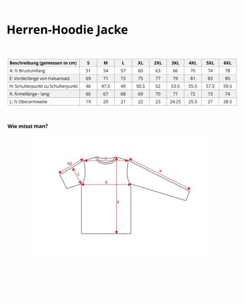 Herren-Hoodie Jacke Krakeelia – Bild 4